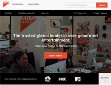 Tablet Screenshot of jukinmedia.com